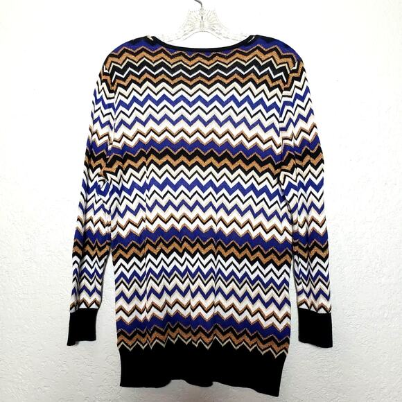 Alfred Dunner Chevron Sweater - L - Picture 2 of 5